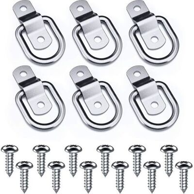 OEM Anillo De Montaje Ulisem Para Fijación, 6 Unidades Y 12 Tornillos, Adecuado Para Asegurar La Carga En Barcos, Remolques Y Embarcaciones. OEM Anillo De Montaje Ulisem Para Fijación, 6 Unidades Y 12 Tornillos, Adecuado Para Asegurar La Carga En Barcos, Remolques Y Embarcaciones.