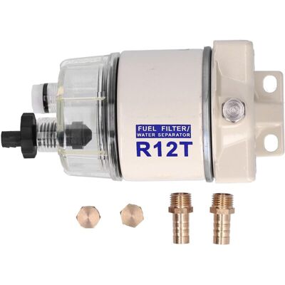 OEM Filtro De Combustible, R12t 30 Gph, Filtro Giratorio De Plástico Para Embarcaciones Marinas, Separador De Agua Y Combustible, Apto Para Motores Fueraborda. OEM Filtro De Combustible, R12t 30 Gph, Filtro Giratorio De Plástico Para Embarcaciones Marinas, Separador De Agua Y Combustible, Apto Para Motores Fueraborda.
