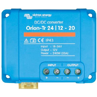 Victron Energy - Convertidor Dc-dc Orion Tr 24v/12v 20a (240w) No Aislado Victron Energy - Convertidor Dc-dc Orion Tr 24v/12v 20a (240w) No Aislado
