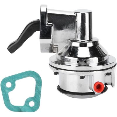 OEM Bomba De Combustible Mecánica De Alto Caudal De Repuesto Cromada Para Motor Chevy Big Block V8 396454. OEM Bomba De Combustible Mecánica De Alto Caudal De Repuesto Cromada Para Motor Chevy Big Block V8 396454.