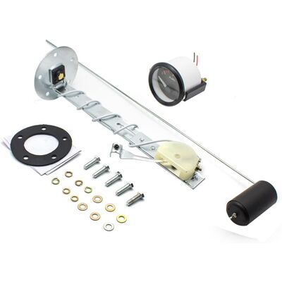 OEM Medidor De Nivel De Combustible Automático, 0-90 Ohmios, 12 V/24 V, 52 Mm, Universal, Para Coche Y Barco. OEM Medidor De Nivel De Combustible Automático, 0-90 Ohmios, 12 V/24 V, 52 Mm, Universal, Para Coche Y Barco.