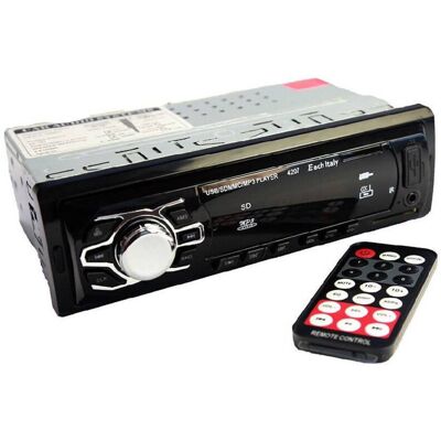 TRADE SHOP TRAESIO Trade Shop - Stereo Autoradio Auto Fm Mp3 Usb Slot Sd Aux Rca Radio 60w X 4 Telecomando Ec4207 - TRADE SHOP TRAESIO Trade Shop - Stereo Autoradio Auto Fm Mp3 Usb Slot Sd Aux Rca Radio 60w X 4 Telecomando Ec4207 -