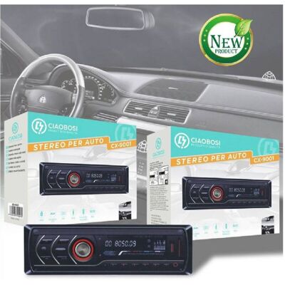 TRADE SHOP TRAESIO Trade Shop - Autoradio Stereo De Car Letto Mp3 Bluetooth Aux Usb Sd Telecomando Cx-9001 - TRADE SHOP TRAESIO Trade Shop - Autoradio Stereo De Car Letto Mp3 Bluetooth Aux Usb Sd Telecomando Cx-9001 -