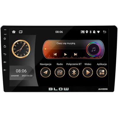 Radio Blow AVH-9991 - 9" Android con WiFi y GPS Radio Blow AVH-9991 - 9" Android con WiFi y GPS