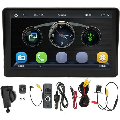OEM Reproductor Multimedia Mp5 Para Coche Crezuo De 7 Pulgadas Con Pantalla Táctil, Estéreo Multifuncional Para Coche Con Parasol Led Y Cámara De Marcha Atrás.-crezuo OEM Reproductor Multimedia Mp5 Para Coche Crezuo De 7 Pulgadas Con Pantalla Táctil, Estéreo Multifuncional Para Coche Con Parasol Led Y Cámara De Marcha Atrás.-crezuo