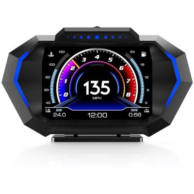 OEM Pantalla De Visualización Frontal (head-up Display) - Velocímetro Del Coche - Información De Conducción - Sistema Dual Gps Obd2 OEM Pantalla De Visualización Frontal (head-up Display) - Velocímetro Del Coche - Información De Conducción - Sistema Dual Gps Obd2