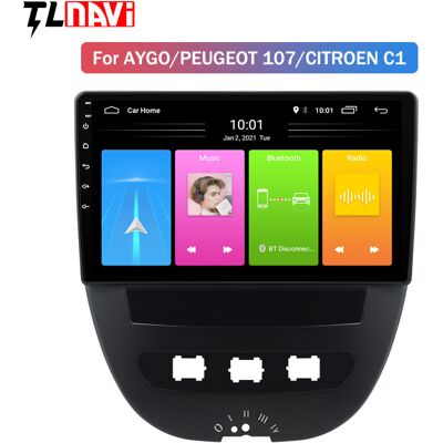 OEM Autorradio Inalámbrico Carplay Para Citroën C1/toyota Aygo/peugeot 107, Android 2g+64g Hifi Android Auto, Pantalla Táctil De 10", Gps, Wifi, Bluetooth, Manos Libres, Fm, Rds, Usb. OEM Autorradio Inalámbrico Carplay Para Citroën C1/toyota Aygo/peugeot 107, Android 2g+64g Hifi Android Auto, Pantalla Táctil De 10", Gps, Wifi, Bluetooth, Manos Libres, Fm, Rds, Usb.