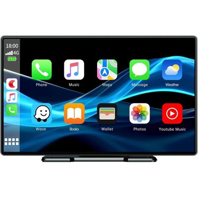 OEM Radio Inalámbrica Para Coche Con Apple Carplay Y Android Auto Inalámbricos, Radio Portátil Con Pantalla Táctil De 9 Pulgadas, Estéreo Inalámbrico Para Coche Con Bluetooth 5.0/siri/google Play/mirror L OEM Radio Inalámbrica Para Coche Con Apple Carplay Y Android Auto Inalámbricos, Radio Portátil Con Pantalla Táctil De 9 Pulgadas, Estéreo Inalámbrico Para Coche Con Bluetooth 5.0/siri/google Play/mirror L