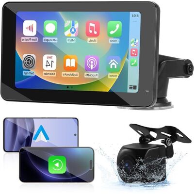 OEM Pantalla Para Coche De 7 Pulgadas Con Carplay, Navegación Android Y Control Por Voz - Pantalla Multimedia Con Mirror Link Y Funciones Táctiles. OEM Pantalla Para Coche De 7 Pulgadas Con Carplay, Navegación Android Y Control Por Voz - Pantalla Multimedia Con Mirror Link Y Funciones Táctiles.