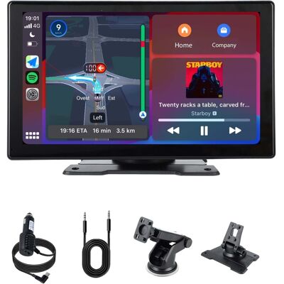OEM Autorradio De 9 Pulgadas Con Carplay Inalámbrico Y Android Auto, Pantalla Táctil Ips Para Automóviles, Pantalla Carplay Con Asistente De Voz, Navegación En Vivo, Mirror Link, Bt, Aux, L2 OEM Autorradio De 9 Pulgadas Con Carplay Inalámbrico Y Android Auto, Pantalla Táctil Ips Para Automóviles, Pantalla Carplay Con Asistente De Voz, Navegación En Vivo, Mirror Link, Bt, Aux, L2