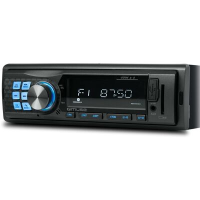 Autoradio Muse M-195 Bt 160 Watts - Fm Stéréo - Port Usb - Micro Sd / Prise Auxiliaire / Bluetooth 4 X 40 Watts Autoradio Muse M-195 Bt 160 Watts - Fm Stéréo - Port Usb - Micro Sd / Prise Auxiliaire / Bluetooth 4 X 40 Watts