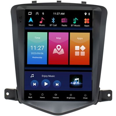 OEM Autorradio Android 13 De 2+64 Gb Para Chevrolet Cruze J300 2008-2012 Con Carplay, Android Auto Inalámbrico, Pantalla Táctil De 9.7" Con Gps, Wifi, Bluetooth, Mirror Link, Fm, Rds, Ecualizador, Control OEM Autorradio Android 13 De 2+64 Gb Para Chevrolet Cruze J300 2008-2012 Con Carplay, Android Auto Inalámbrico, Pantalla Táctil De 9.7" Con Gps, Wifi, Bluetooth, Mirror Link, Fm, Rds, Ecualizador, Control
