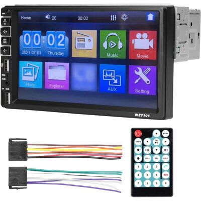 OEM Autorradio Din Simple De 7", Carplay Y Android Auto Inalámbricos, Pantalla Táctil Con Cámara De Marcha Atrás Led De 12", Bluetooth, Mirror Link, Carga Rápida, Ecualizador Y Mando A Distancia. OEM Autorradio Din Simple De 7", Carplay Y Android Auto Inalámbricos, Pantalla Táctil Con Cámara De Marcha Atrás Led De 12", Bluetooth, Mirror Link, Carga Rápida, Ecualizador Y Mando A Distancia.