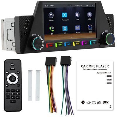 OEM Sistema De Navegación Gps Portátil Para Coche Con Pantalla De 4,7 Pulgadas (1 Din), Pantalla Inalámbrica, Compatible Con Carplay Y Android Auto, Y Reproductor Mp5. OEM Sistema De Navegación Gps Portátil Para Coche Con Pantalla De 4,7 Pulgadas (1 Din), Pantalla Inalámbrica, Compatible Con Carplay Y Android Auto, Y Reproductor Mp5.