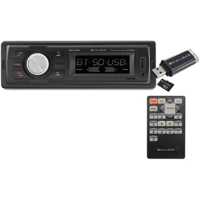 Autoradio Caliber – Radio Fm Avec Bluetooth – Noir (rmd030bt) - Lecteur De Cartes Sd, Usb - 4 X 55w - 1din Autoradio Caliber – Radio Fm Avec Bluetooth – Noir (rmd030bt) - Lecteur De Cartes Sd, Usb - 4 X 55w - 1din