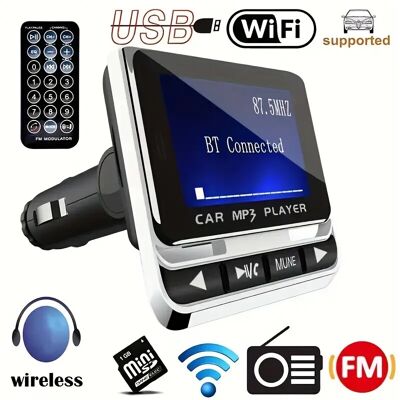 OEM Transmisor Fm Para Coche, Kit Manos Libres Inalámbrico 5.3d, Reproductor Mp3 De Carga Rápida OEM Transmisor Fm Para Coche, Kit Manos Libres Inalámbrico 5.3d, Reproductor Mp3 De Carga Rápida
