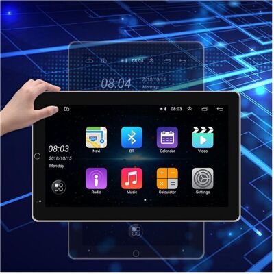 TRADE SHOP TRAESIO Trade Shop - Autoradio Girevole Android 10" Radio Mp5 Player Bluetooth Wifi Gps Mirror Link - TRADE SHOP TRAESIO Trade Shop - Autoradio Girevole Android 10" Radio Mp5 Player Bluetooth Wifi Gps Mirror Link -