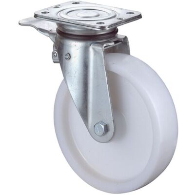 Bs Rollen - Ruedecilla Con Freno 125mm Lg.r Bs Rollen - Ruedecilla Con Freno 125mm Lg.r