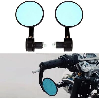 OEM Espejo Retrovisor De Manillar De Motocicleta De 7/8" (22 Mm), Espejos Laterales De Motocicleta Compatibles Con Z1000 Z750 Mt03 Mt09 Fz6 Sv650 Sv1000 Cb1000r Cbf125 Monster M696 821 De Forma Redonda. OEM Espejo Retrovisor De Manillar De Motocicleta De 7/8" (22 Mm), Espejos Laterales De Motocicleta Compatibles Con Z1000 Z750 Mt03 Mt09 Fz6 Sv650 Sv1000 Cb1000r Cbf125 Monster M696 821 De Forma Redonda.
