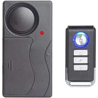 DPZO Alarma Inalámbrica Por Vibración, Antirrobo Para Bicicletas, Motocicletas, Automóviles, Vehículos, Puertas Y Ventanas, Sonido De 110 Db (control Remoto Incluido). DPZO Alarma Inalámbrica Por Vibración, Antirrobo Para Bicicletas, Motocicletas, Automóviles, Vehículos, Puertas Y Ventanas, Sonido De 110 Db (control Remoto Incluido).
