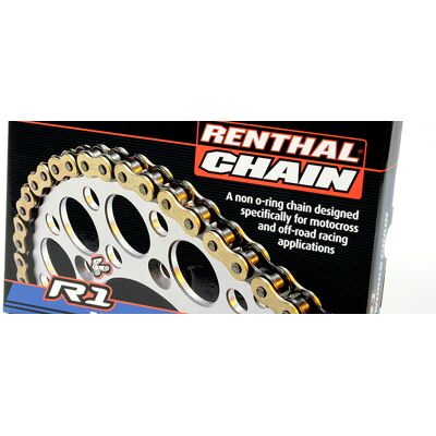 Cadena de transmisión Renthal 520 R1 Works - Unisex Cadena de transmisión Renthal 520 R1 Works - Unisex