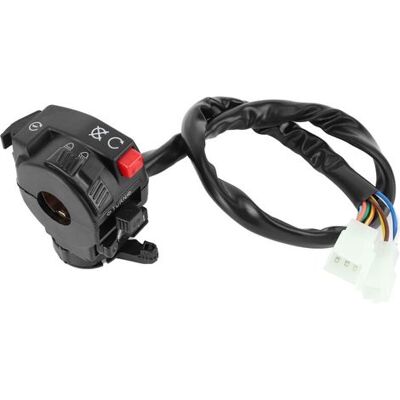 OEM Interruptor De Manillar De 22 Mm, 9 Pines, 8 Cables, Apto Para Motocicletas, Quads, Motos De Cross, Atv, 200 Cc, 250 Cc. OEM Interruptor De Manillar De 22 Mm, 9 Pines, 8 Cables, Apto Para Motocicletas, Quads, Motos De Cross, Atv, 200 Cc, 250 Cc.