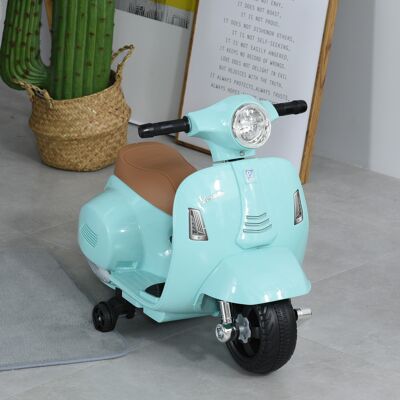 LIIYIELA Motocicleta Infantil Con Faro Bocina Y 4 Ruedas Moto Eléctrica Vespa Para Niños Con Licencia 66,5x38x52 Cm Verde LIIYIELA Motocicleta Infantil Con Faro Bocina Y 4 Ruedas Moto Eléctrica Vespa Para Niños Con Licencia 66,5x38x52 Cm Verde