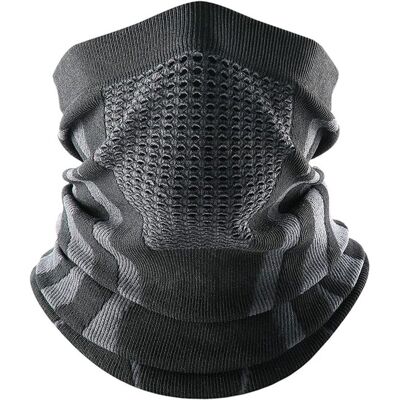 OEM Máscara Cortavientos - Calentador De Cuello De Invierno - Pasamontañas - Apto Para Esquí Y Snowboard - 4022cm - Gris OEM Máscara Cortavientos - Calentador De Cuello De Invierno - Pasamontañas - Apto Para Esquí Y Snowboard - 4022cm - Gris