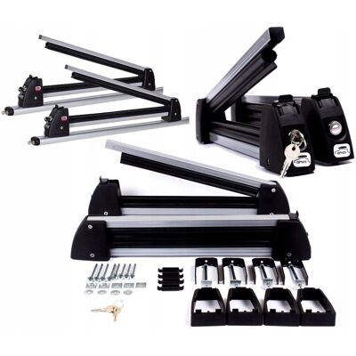 OEM Portaesquís Para 3 Pares De Esquís Portaesquís Para 2 Tablas Amos Ski Lock Aluminio OEM Portaesquís Para 3 Pares De Esquís Portaesquís Para 2 Tablas Amos Ski Lock Aluminio