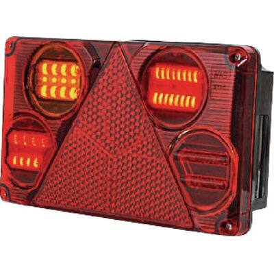 OEM Luz Trasera Multifunci贸n Izda. Led'rectangular 12-24 V 232 X 142 X 59 Mm 5 Pines'universal La40026 OEM Luz Trasera Multifunci贸n Izda. Led'rectangular 12-24 V 232 X 142 X 59 Mm 5 Pines'universal La40026