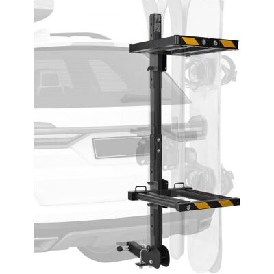 OEM Portaesquís De Techo, Para Hasta 6 Pares De Esquís/4 Tablas De Snowboard, Con Cerradura Con Cinturón De Seguridad Y Acceso Inclinable, El Soporte Ajustable Se Adapta A La Barra De Remolque OEM Portaesquís De Techo, Para Hasta 6 Pares De Esquís/4 Tablas De Snowboard, Con Cerradura Con Cinturón De Seguridad Y Acceso Inclinable, El Soporte Ajustable Se Adapta A La Barra De Remolque