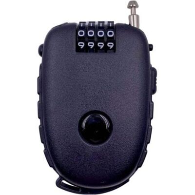 OEM Candado Ahlsen Para Bicicletas, Esquís, Tablas De Snowboard Y Cochecitos Con Cable Retráctil De 70 Cm. OEM Candado Ahlsen Para Bicicletas, Esquís, Tablas De Snowboard Y Cochecitos Con Cable Retráctil De 70 Cm.