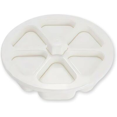 OEM Moule À Onigiri - 6 Cavités - Plastique Pp Alimentaire - Pour Riz Triangulaire - 19,5 X 4,7 Cm - Lot De 1 OEM Moule À Onigiri - 6 Cavités - Plastique Pp Alimentaire - Pour Riz Triangulaire - 19,5 X 4,7 Cm - Lot De 1