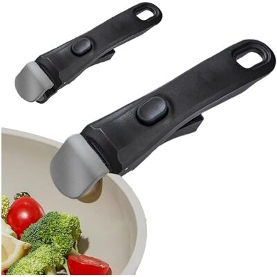 OEM Asa Universal Desmontable Para Cacerola - Resistente Hasta 250 °c - Carga Máxima 10 Kg - Compatible Con La Mayoría De Cacerolas Y Moldes De Horno - 2 Unidades OEM Asa Universal Desmontable Para Cacerola - Resistente Hasta 250 °c - Carga Máxima 10 Kg - Compatible Con La Mayoría De Cacerolas Y Moldes De Horno - 2 Unidades