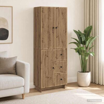 Vidaxl Juego De Armarios 2 Uds. Roble Artisan Madera De Ingeniería Vidaxl Juego De Armarios 2 Uds. Roble Artisan Madera De Ingeniería