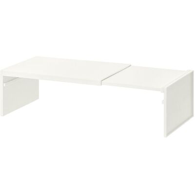 OEM Etagere Extensible - Abs Blanco - Ajustable 28 A 54 Cm - Para Baño Cocina Libros Especias Juguetes - 1 Unidad OEM Etagere Extensible - Abs Blanco - Ajustable 28 A 54 Cm - Para Baño Cocina Libros Especias Juguetes - 1 Unidad