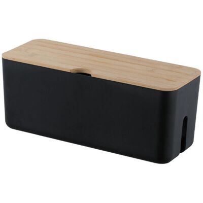 OEM Caja De Almacenamiento Para Cables - Abs Ignífugo - 34x13x14 Cm - Ventilación Integrada - Patas Antideslizantes - 1 Unidad OEM Caja De Almacenamiento Para Cables - Abs Ignífugo - 34x13x14 Cm - Ventilación Integrada - Patas Antideslizantes - 1 Unidad