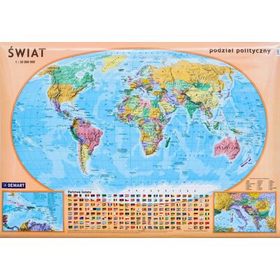 OEM Mapa Mundial A Escala 1:30.000.000. Mapa Político Para Oficina. Demart OEM Mapa Mundial A Escala 1:30.000.000. Mapa Político Para Oficina. Demart
