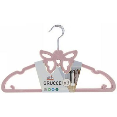 OEM Cintre Papillon - 40 Cm - Para Camisas Vestidos Y Tops - Paquete De 3 OEM Cintre Papillon - 40 Cm - Para Camisas Vestidos Y Tops - Paquete De 3