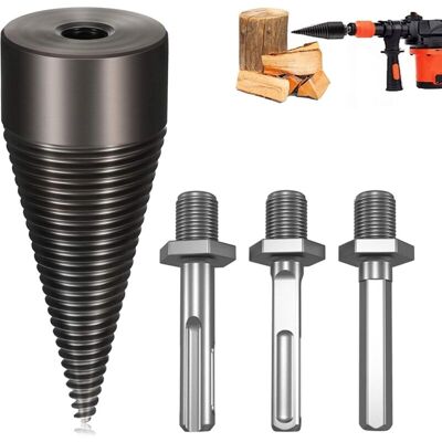 OEM Cone De División Para Máquina Divisora De Leña - 50 Mm - Acero De Alta Resistencia - Uso Exterior Y Agrícola - 1 Unidad OEM Cone De División Para Máquina Divisora De Leña - 50 Mm - Acero De Alta Resistencia - Uso Exterior Y Agrícola - 1 Unidad