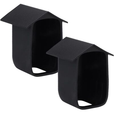 OEM Funda De Protección En Silicona - Resistente A Uv Y Lluvia - Para Cámara De Seguridad Exterior - 2 Unidades OEM Funda De Protección En Silicona - Resistente A Uv Y Lluvia - Para Cámara De Seguridad Exterior - 2 Unidades