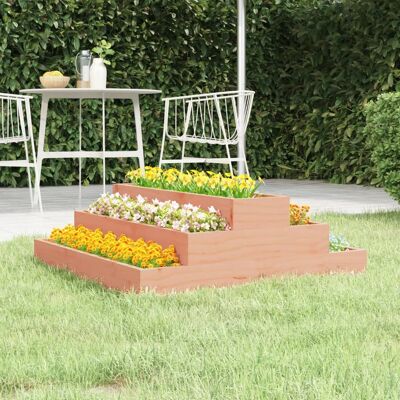 Vidaxl Jardinera De Madera Maciza De Abeto Douglas 80x80x27 Cm Vidaxl Jardinera De Madera Maciza De Abeto Douglas 80x80x27 Cm