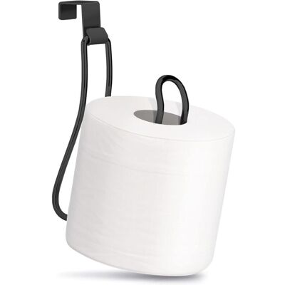 OEM Porte-papier Toilette - Fijación Sin Perforación - Para Baño Caravana Espacios Pequeños - Negro - 1 Unidad OEM Porte-papier Toilette - Fijación Sin Perforación - Para Baño Caravana Espacios Pequeños - Negro - 1 Unidad