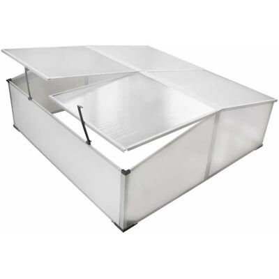 Vidaxl Vivero Con 4 Tapas 108x110x41 Cm Vidaxl Vivero Con 4 Tapas 108x110x41 Cm