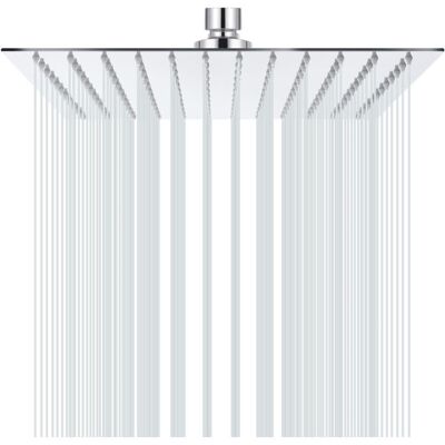 OEM Pommeau De Ducha - 30x30 Cm - Acero Inoxidable - Inclinable 30° - Alta Presión Ahorro Agua - Compatible Con Manguera Estándar - 1 Unidad OEM Pommeau De Ducha - 30x30 Cm - Acero Inoxidable - Inclinable 30° - Alta Presión Ahorro Agua - Compatible Con Manguera Estándar - 1 Unidad