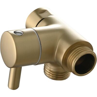 OEM Inverseur Douche Bain - Robinet 3 Voies Laiton G1/2 - Pour Configuration Double Pommeau Ou Bain/douche - 1 Pièce OEM Inverseur Douche Bain - Robinet 3 Voies Laiton G1/2 - Pour Configuration Double Pommeau Ou Bain/douche - 1 Pièce