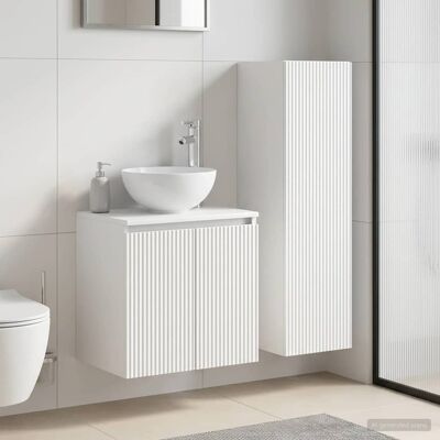Vidaxl Juego De Muebles De Baño 2 Uds. Blanco 33 X 34,5 X 100 Cm Vidaxl Juego De Muebles De Baño 2 Uds. Blanco 33 X 34,5 X 100 Cm