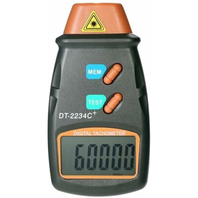 OEM Tachymètre Digital - Medición Sin Contacto 2,5 A 99 999 Rpm - Pantalla Lcd De 5 Dígitos 18 Mm - Distancia De Medición 50 A 500 Mm - 1 Unidad OEM Tachymètre Digital - Medición Sin Contacto 2,5 A 99 999 Rpm - Pantalla Lcd De 5 Dígitos 18 Mm - Distancia De Medición 50 A 500 Mm - 1 Unidad