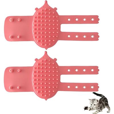 OEM Juego De 2 Cepillos Largos Para Gatos, Cepillos De Aseo Para Gatos 2 En 1 De Silicona Suave, Cepillo De Masaje Para Gatos De Pelo Corto Y Largo. OEM Juego De 2 Cepillos Largos Para Gatos, Cepillos De Aseo Para Gatos 2 En 1 De Silicona Suave, Cepillo De Masaje Para Gatos De Pelo Corto Y Largo.