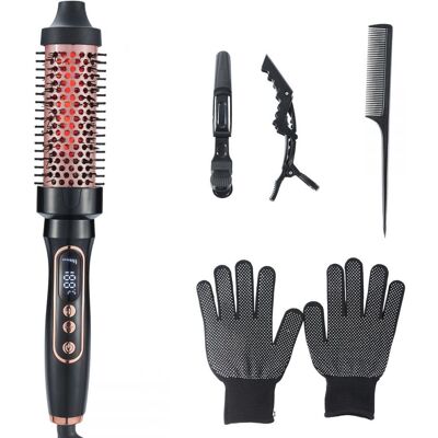OEM Brush Termico Redondo - 25 Mm - 3 Temperaturas 160-180-200 °c - Para Rizos Y Volumen - Cabello Corto A Media Melenas - 1 Unidad OEM Brush Termico Redondo - 25 Mm - 3 Temperaturas 160-180-200 °c - Para Rizos Y Volumen - Cabello Corto A Media Melenas - 1 Unidad